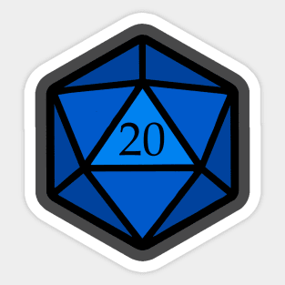 Nat 20 Sticker